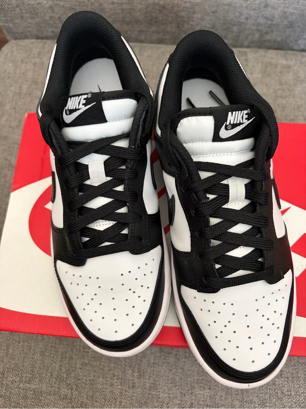 Nike Dunk Low, Panda, Women’s Sz 7.5  -